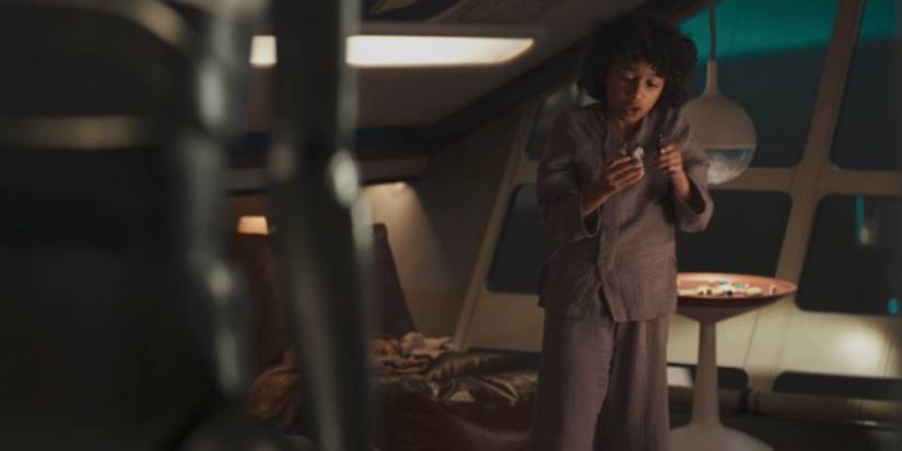 Wim Playing With Toys in Skeleton Crew Episode 8