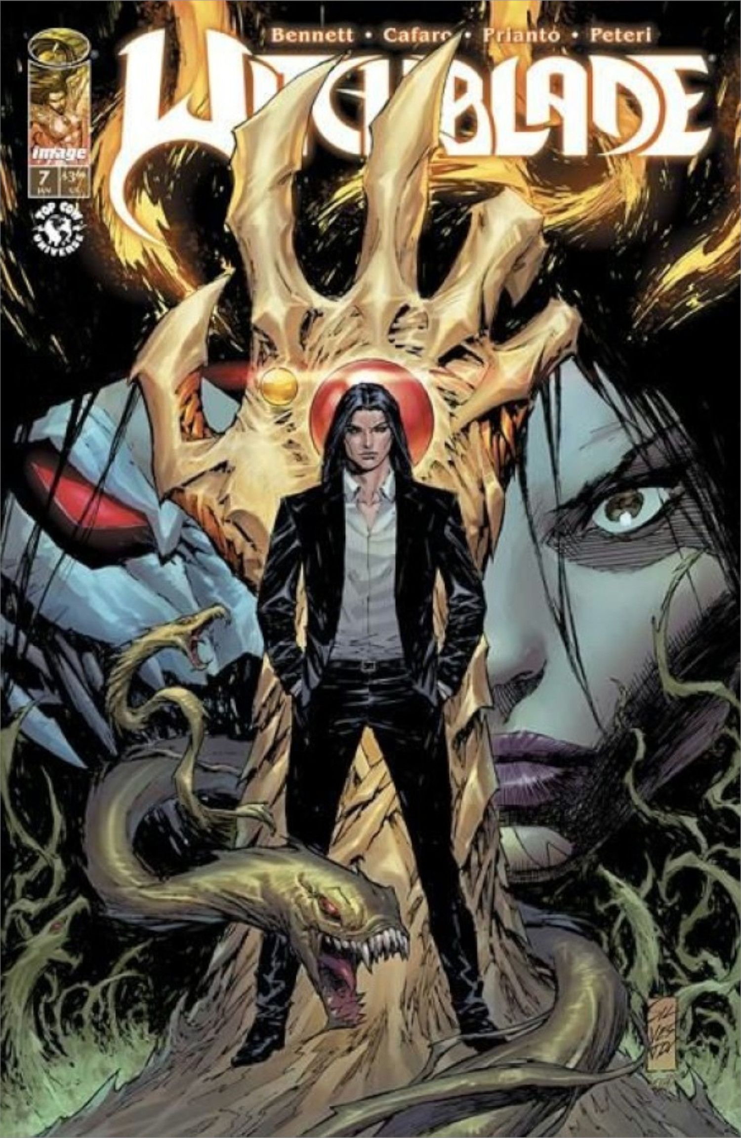 Witchblade #7 Cover The Darkness enters the scene