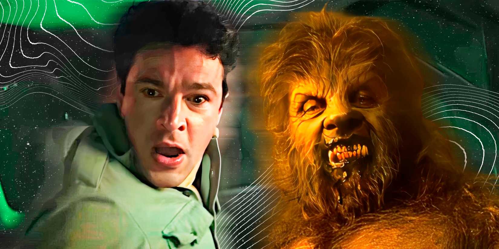 Wolf Man 2025 and The Wolfman 2010 imagery