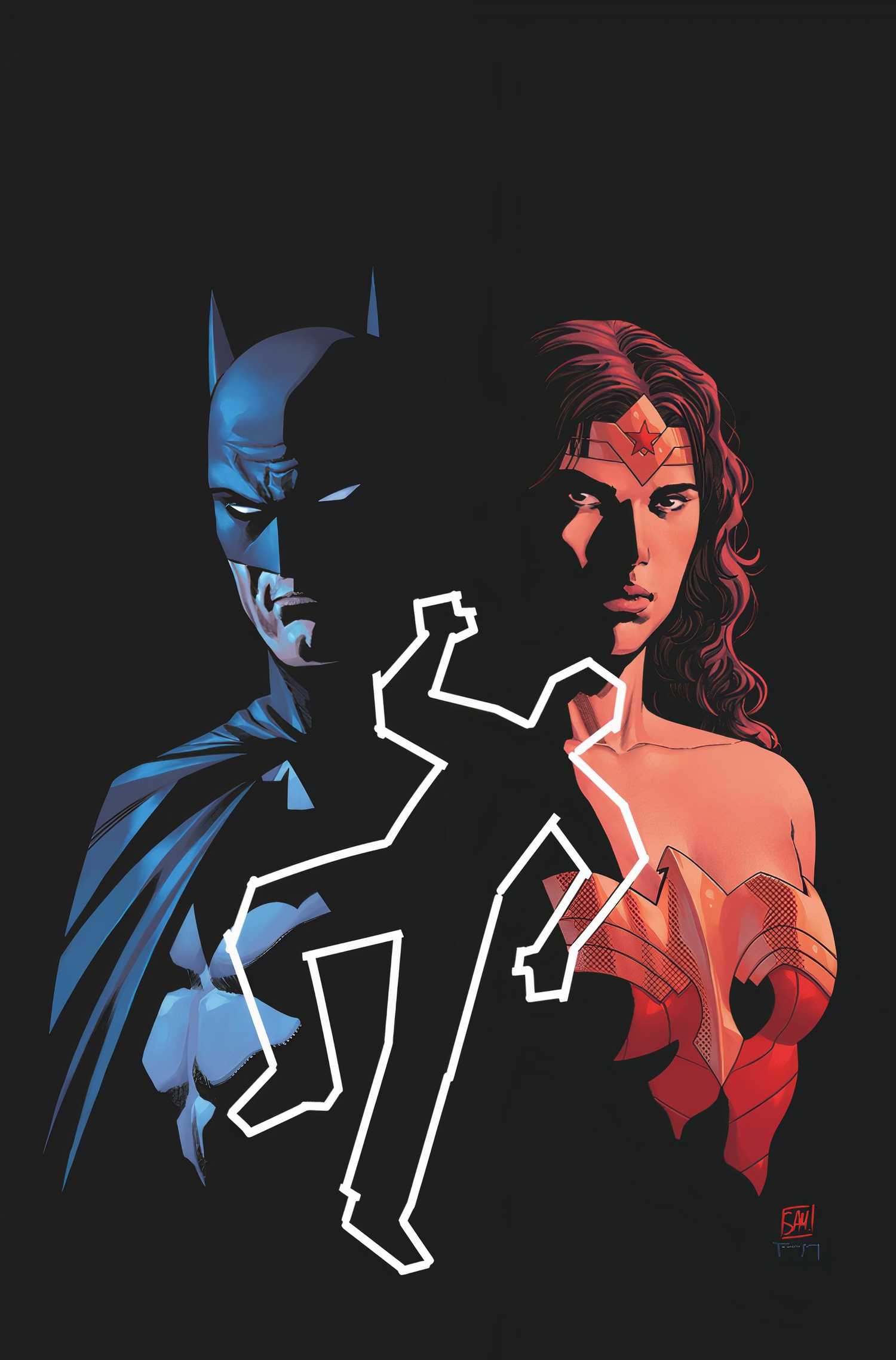 Wonder Woman #20 and batman main cover