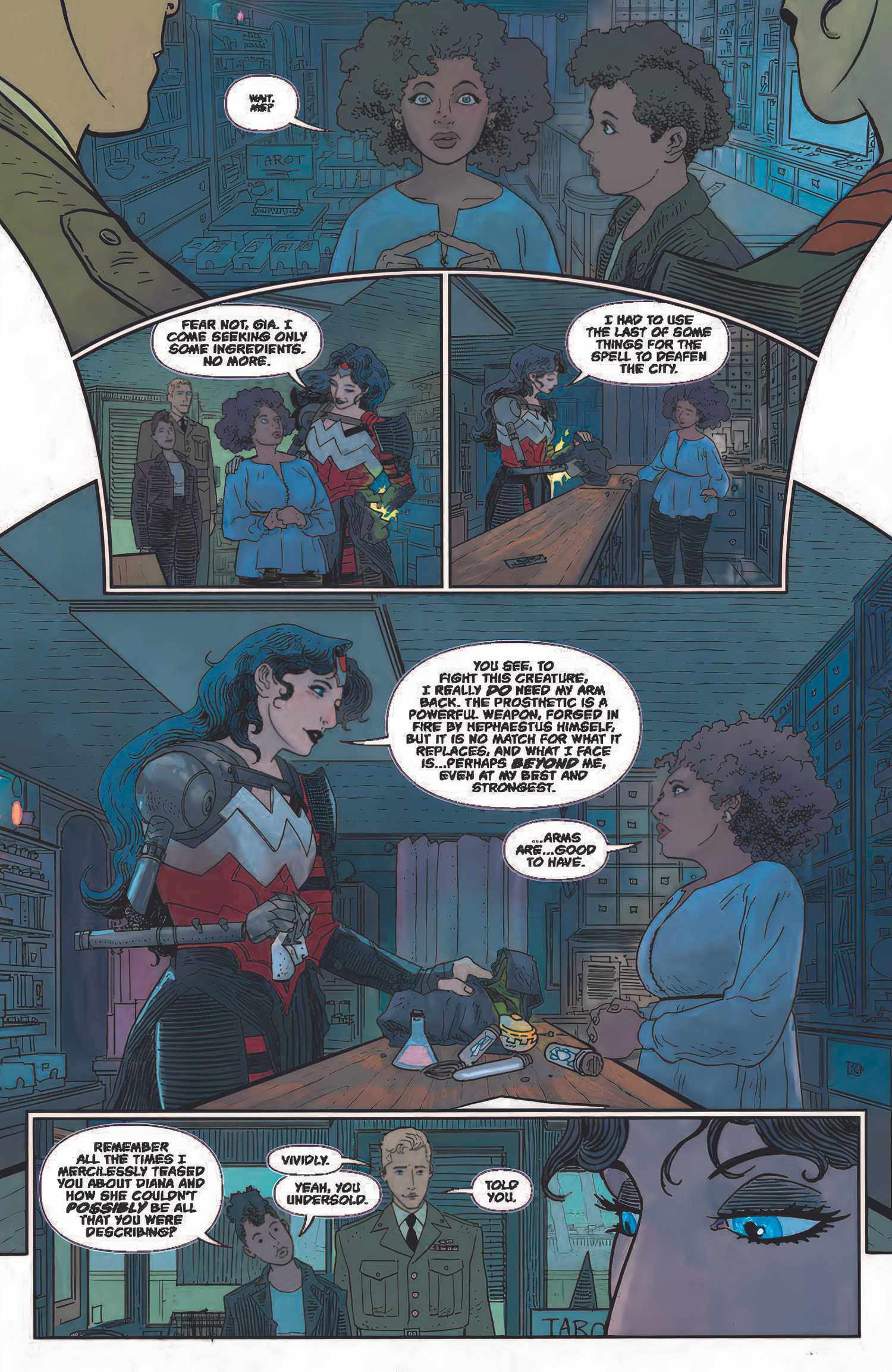 Wonder Woman Discusses Magic with Gia DC