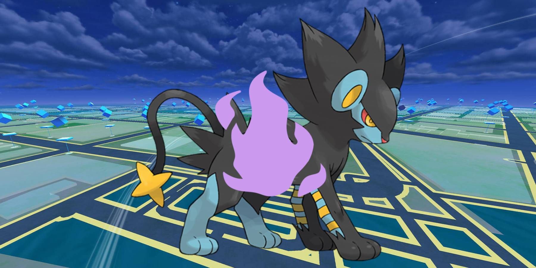 Pokémon Go Shadow Luxray в нижнем ключе