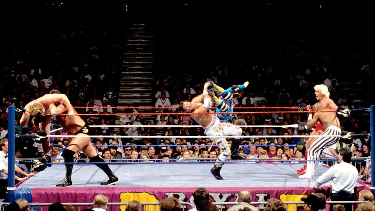 WWE Royal Rumble 1993 avec Max Moon Jerry King Lawler Ric Flair Virgil Bob Bobund et The Million Dollar Man Ted DiBiase