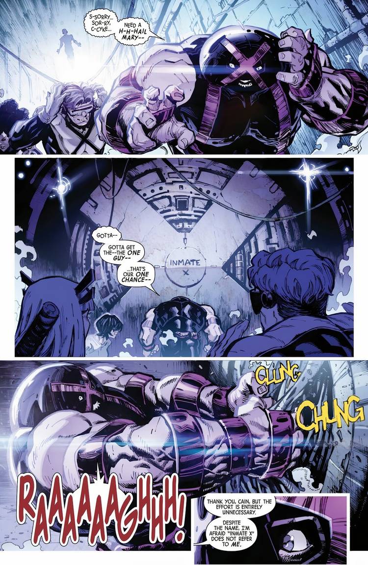 X-Men #9 Xavier Inmate X