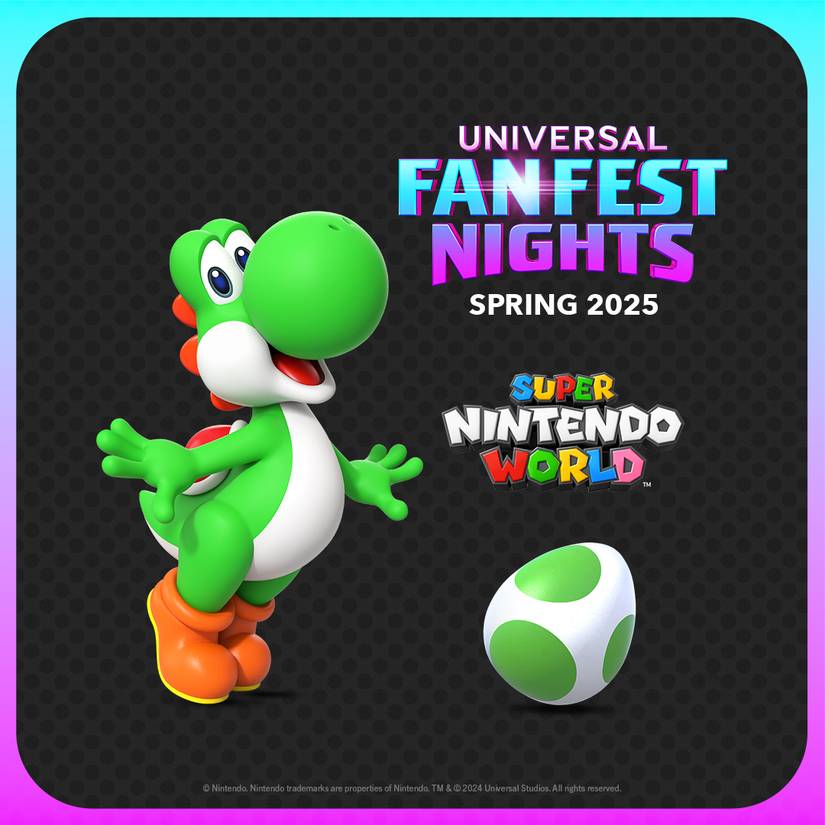 Yoshi at Universal Fan Fest Nights