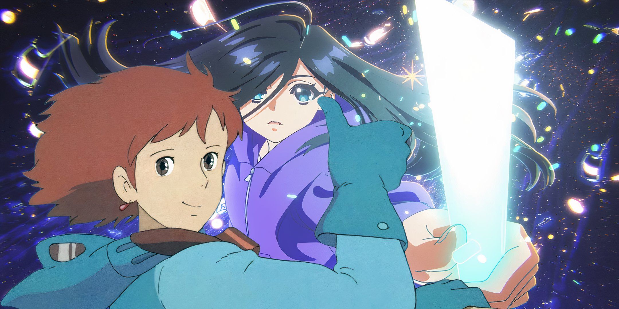 Feature header showing the characters of Zenshu and Nausicaa
