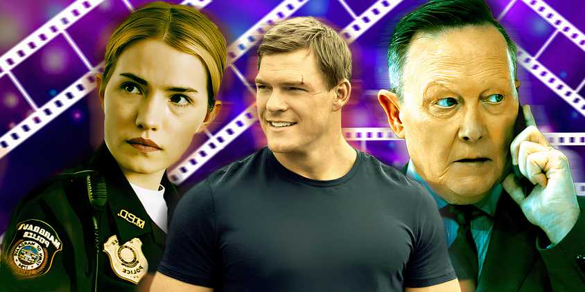 Willa Fitzgerald, Alan Ritchson, and Robert Patrick in Reacher.
