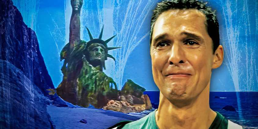 Custom imagery of Planet of the Apes and Interstellar