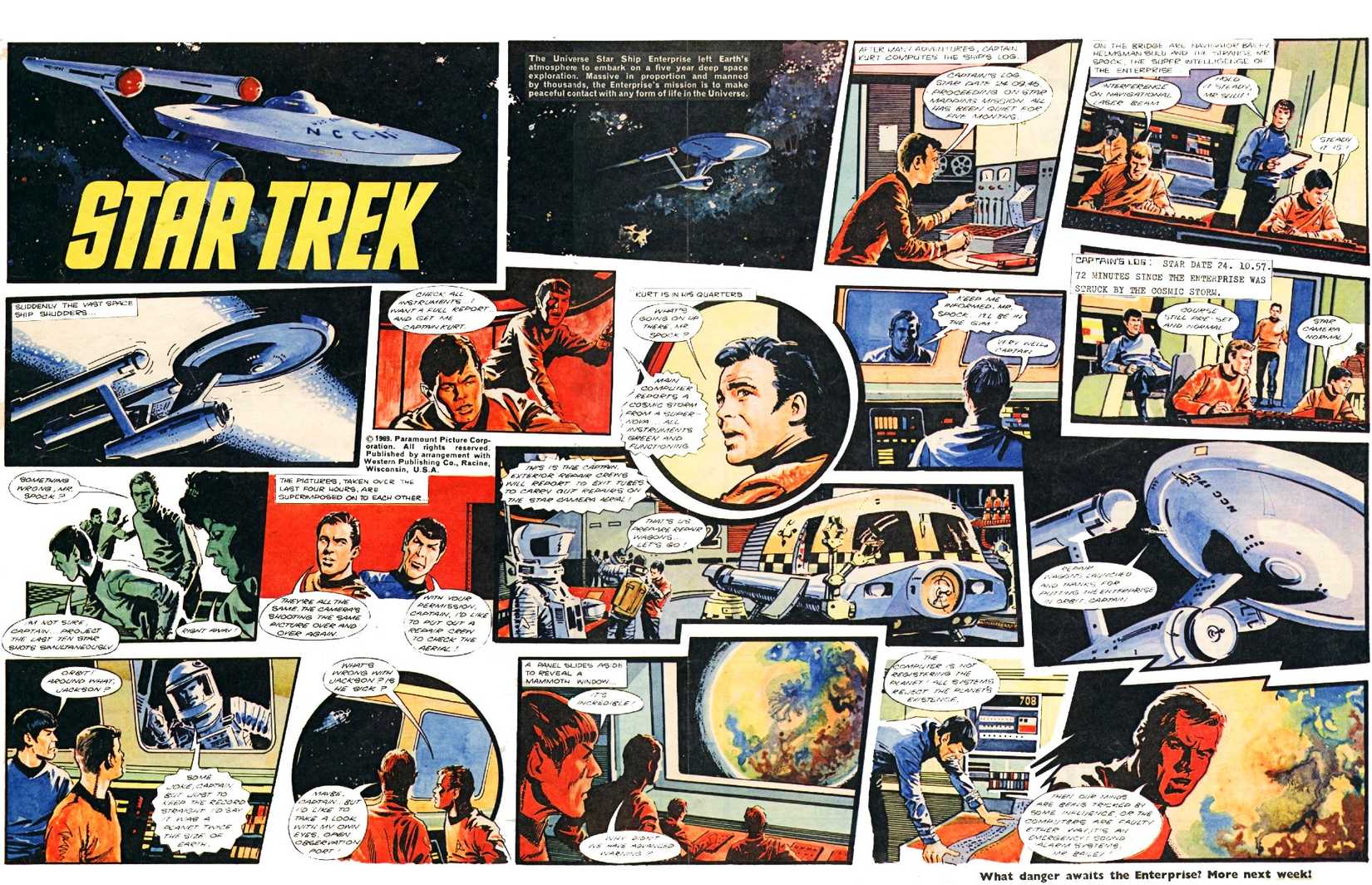 1960s British Star Trek comic strip