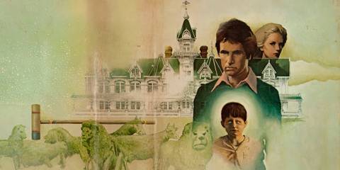 1977 The Shining by Stephen King - Book Cover Art