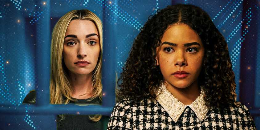 Custom image of Ginny and Georgia looking serious