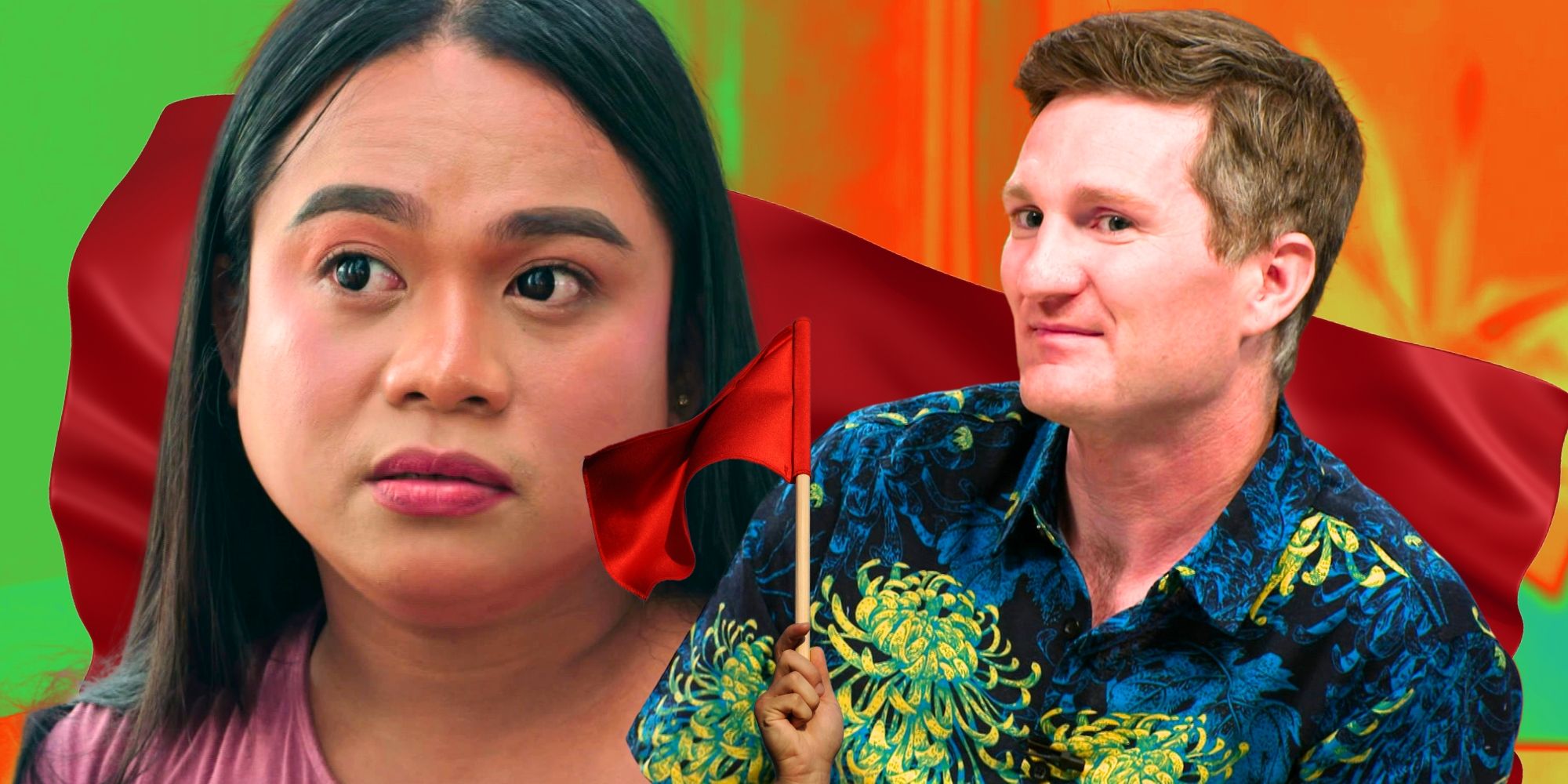 90 Day Fiancé's Faith Gatoc Tulod & Loren Allen look serious amid a red flag.