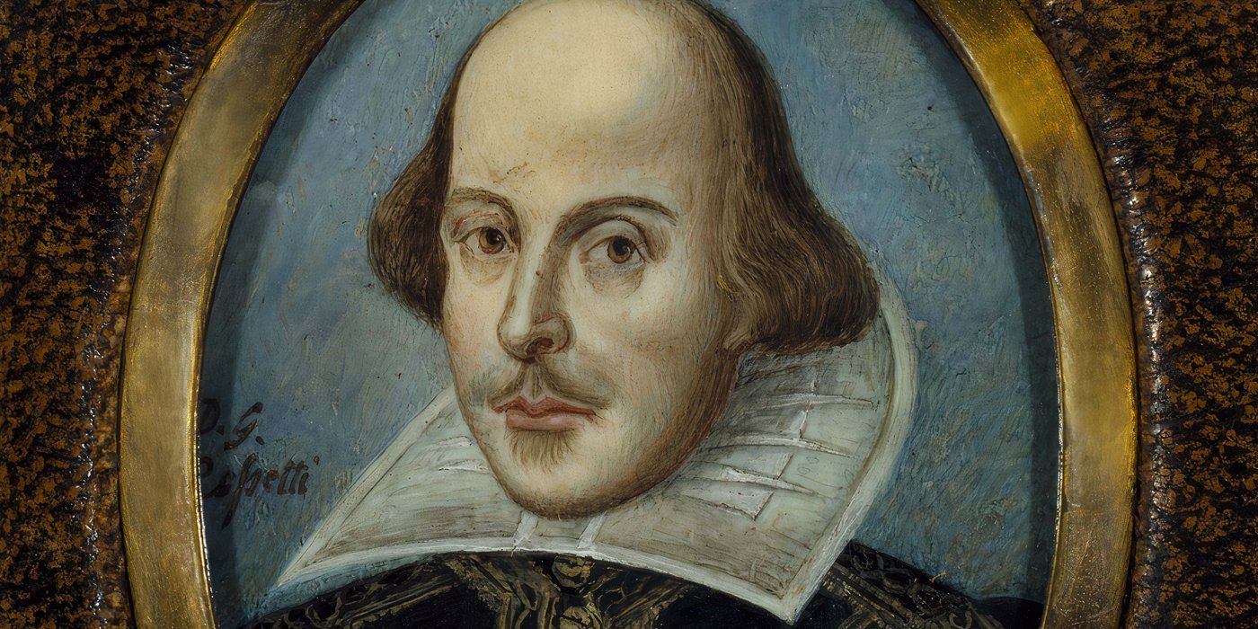 A portrait of William Shakespeare