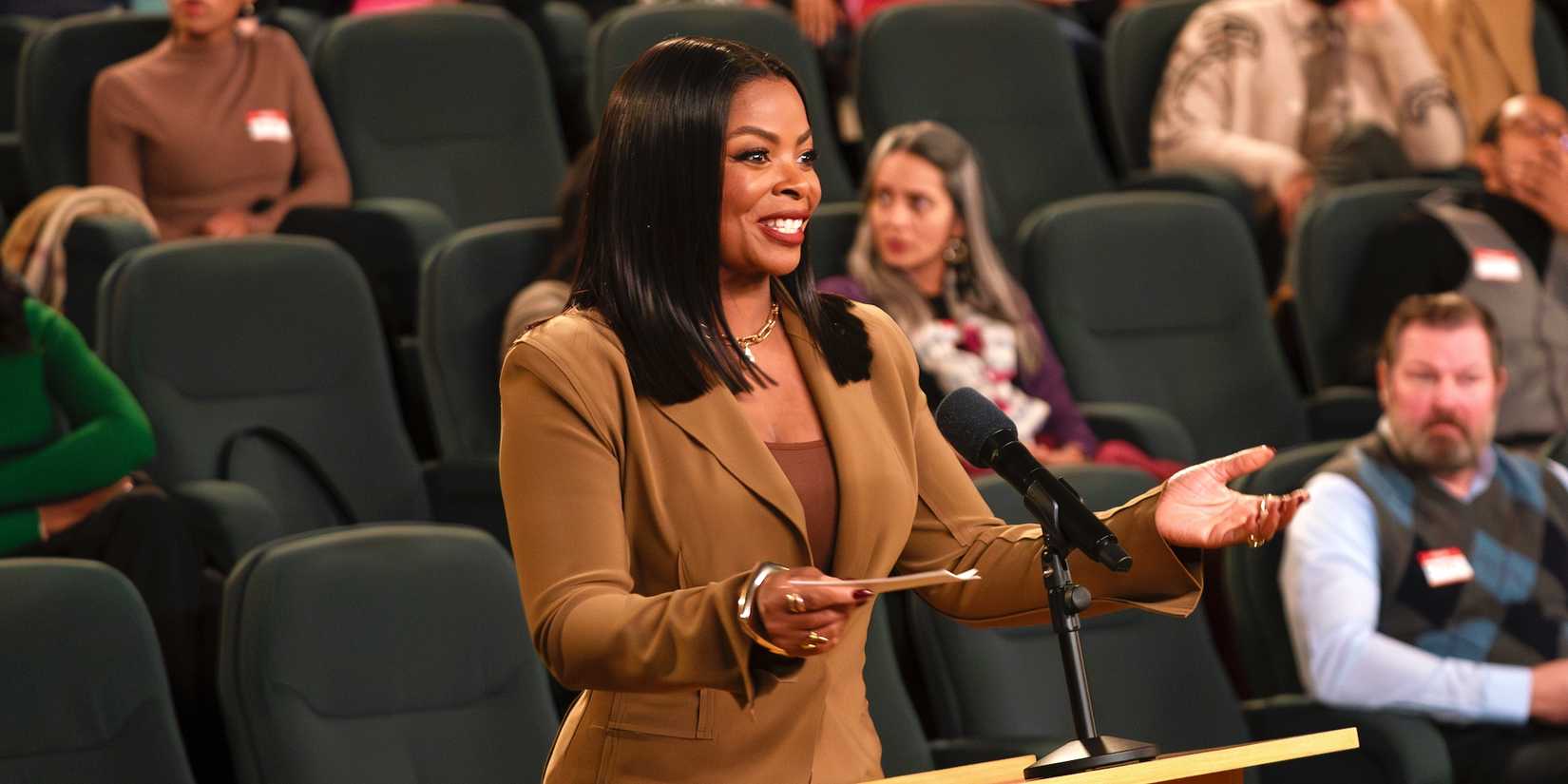 Janelle James as Ava in Abbott Elementary season 4, episode 14.
