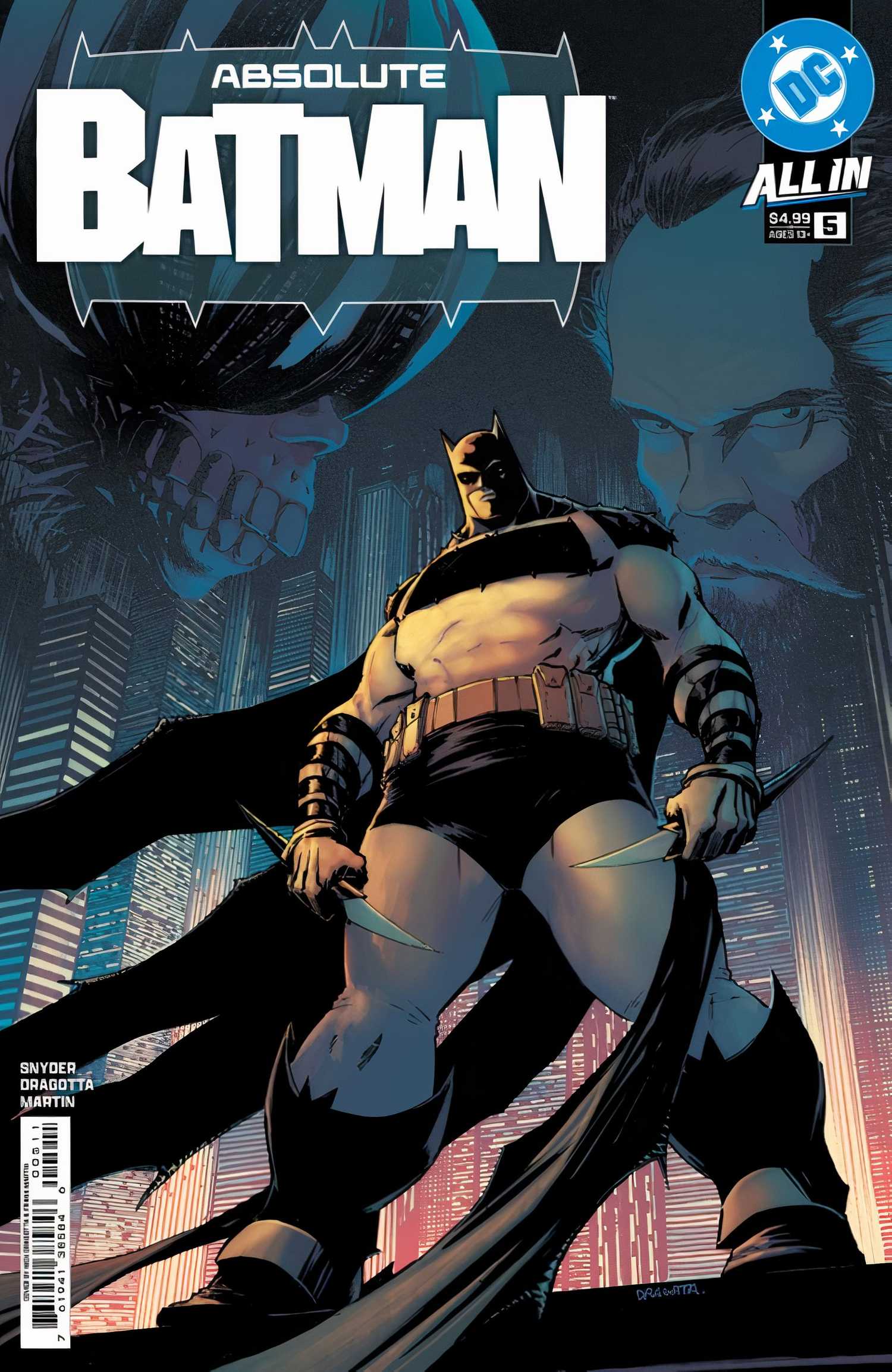Absolute Batman #5 main cover full