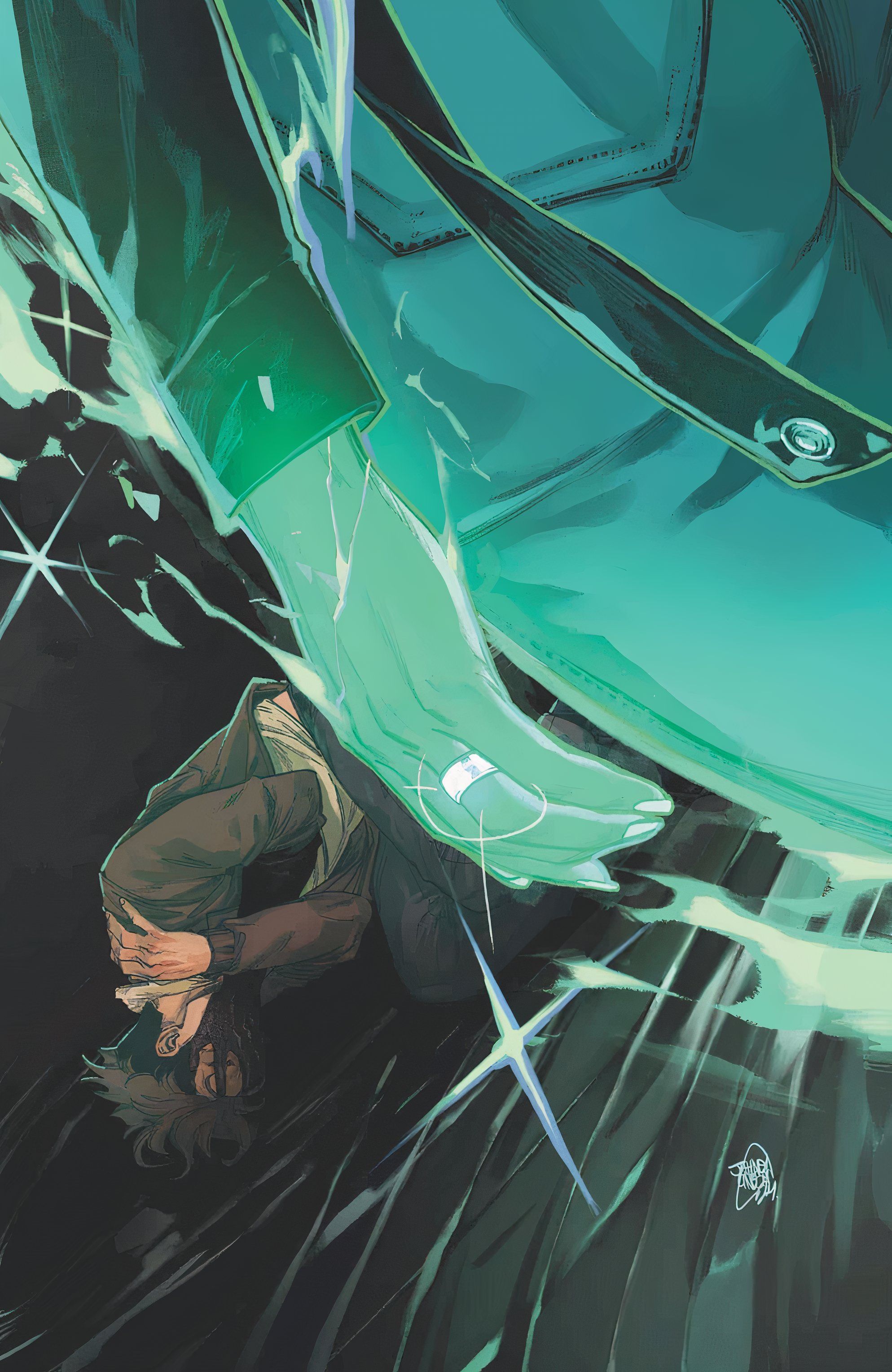 Absolute Green Lantern Lindsay Cover Hal in Pain DC