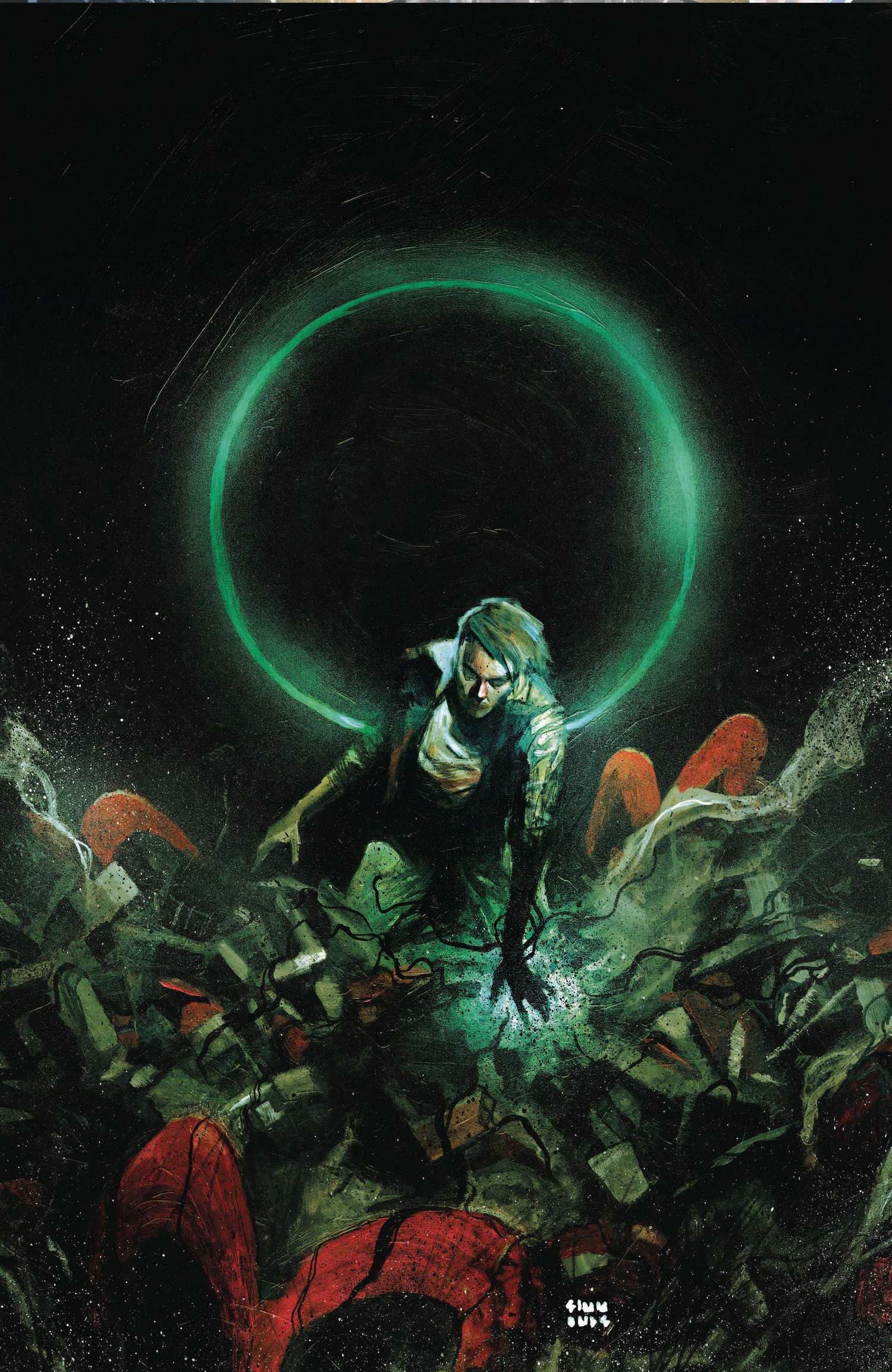 Absolute Green Lantern Simmonds Hal with Black Hand DC
