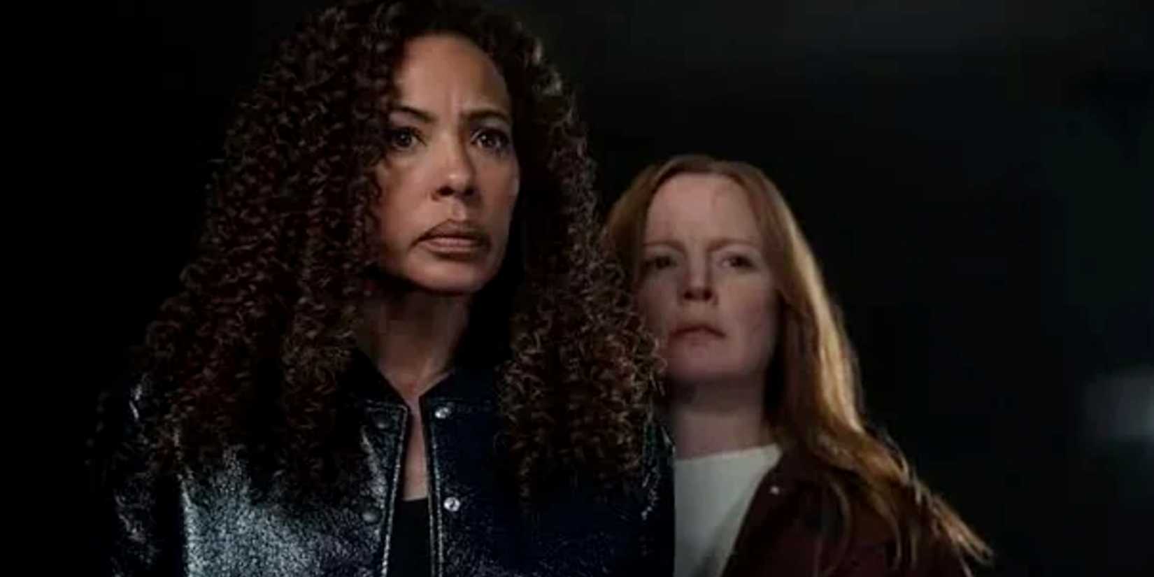 Adult Taissa and Van in Yellowjackets season 3 episode 3