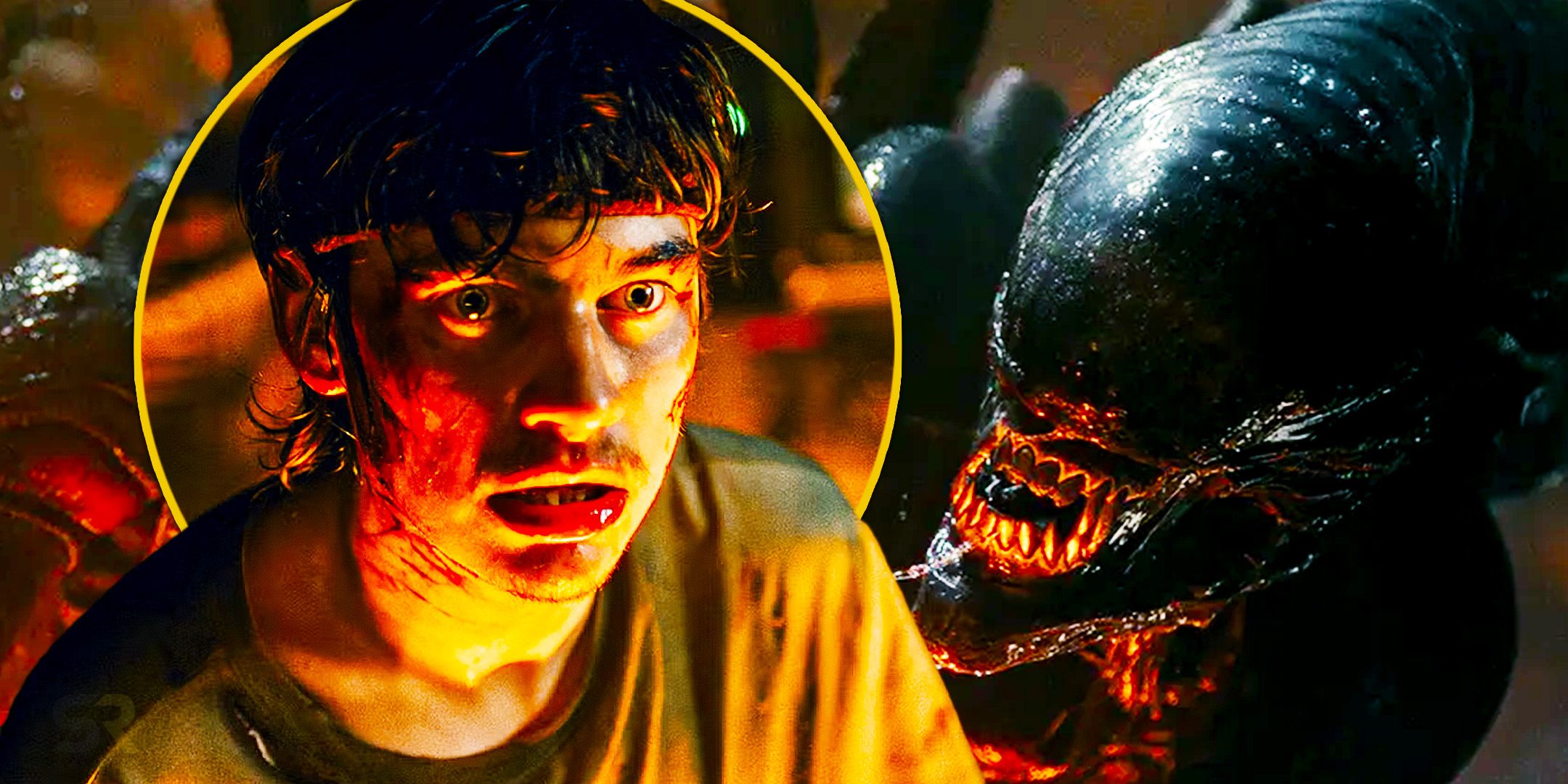 Bjorn and the Xenomorph in Alien Romulus