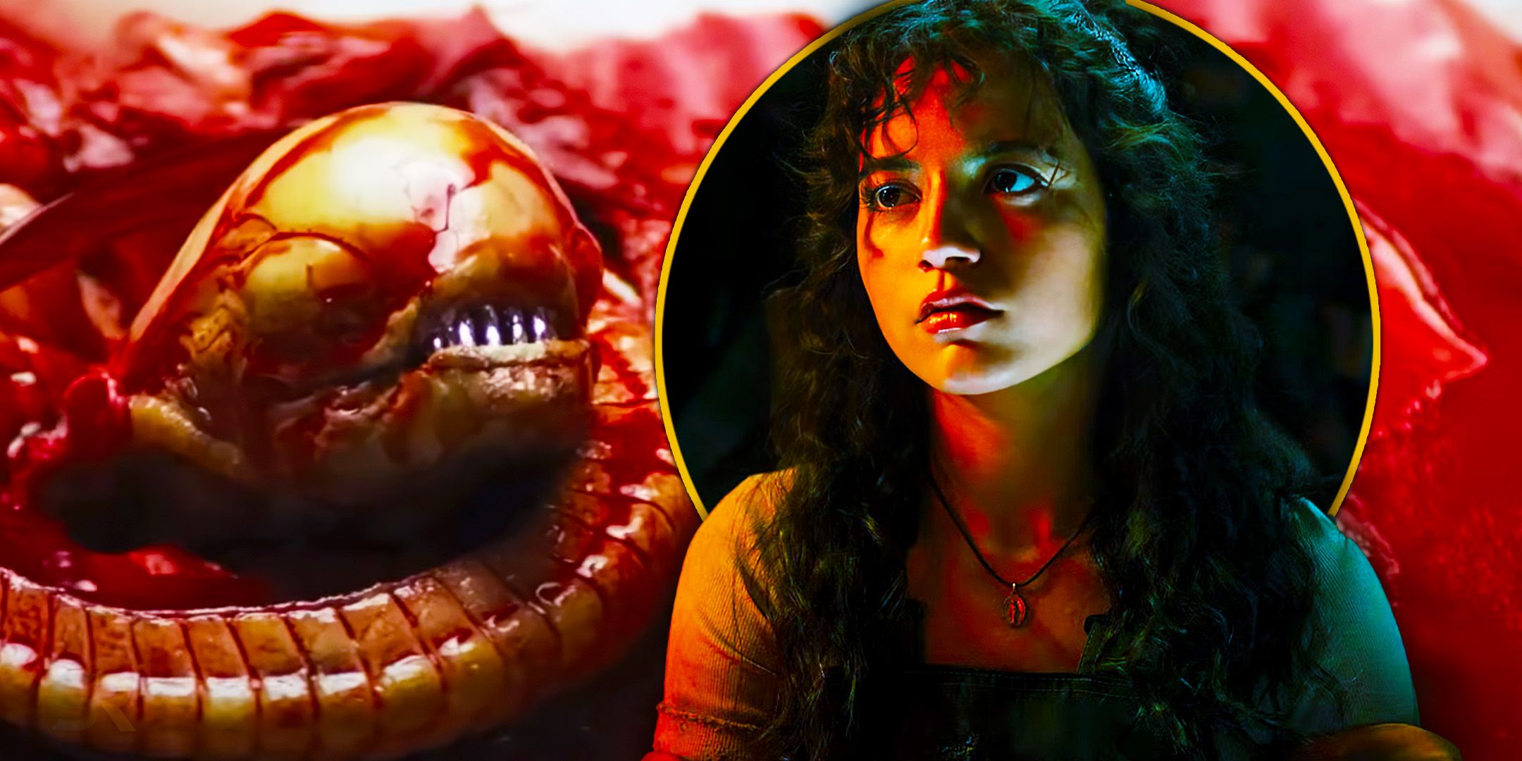 Kay and the Chestburster in Alien Romulus