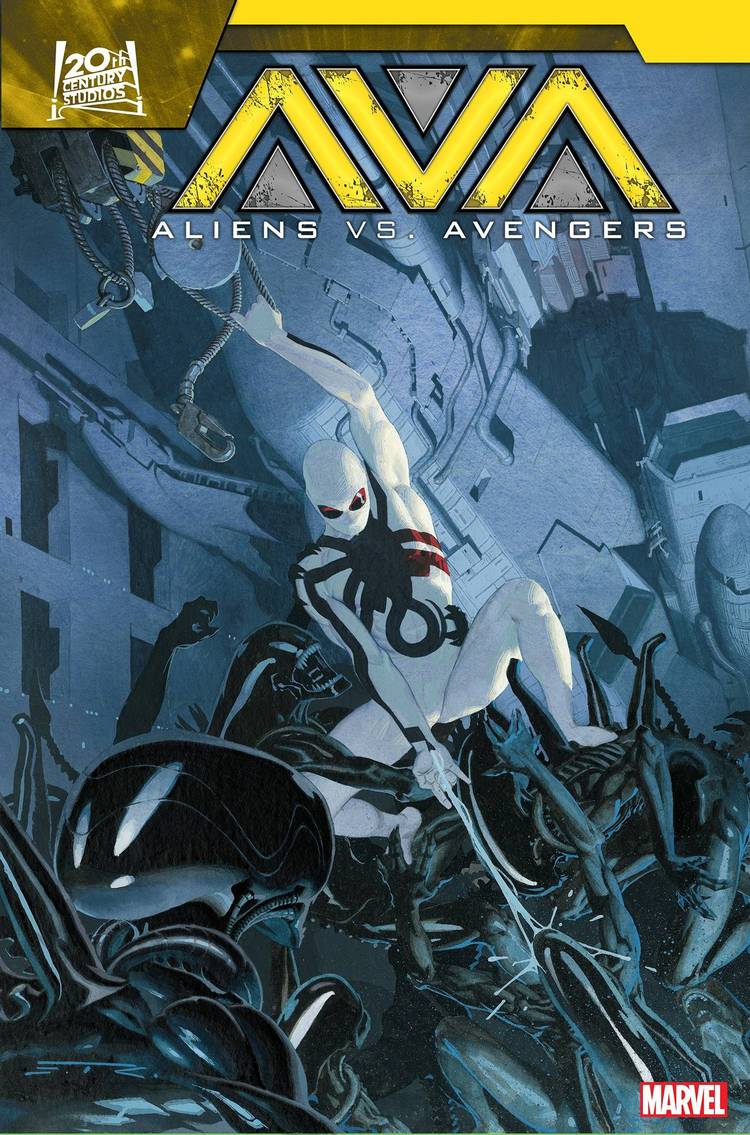 Aliens vs Avengers 3 Main Cover
