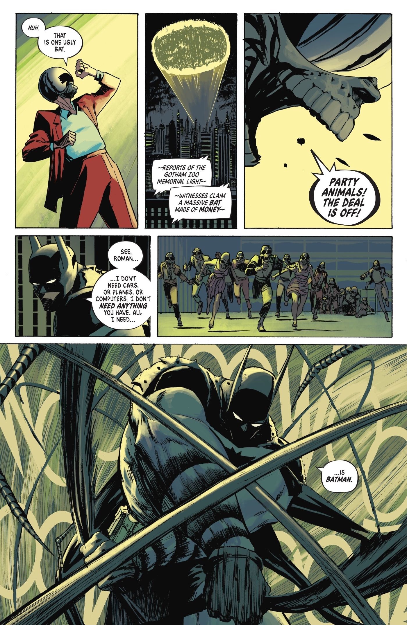 Tudo que eu preciso é Batman Page absoluto Batman #5