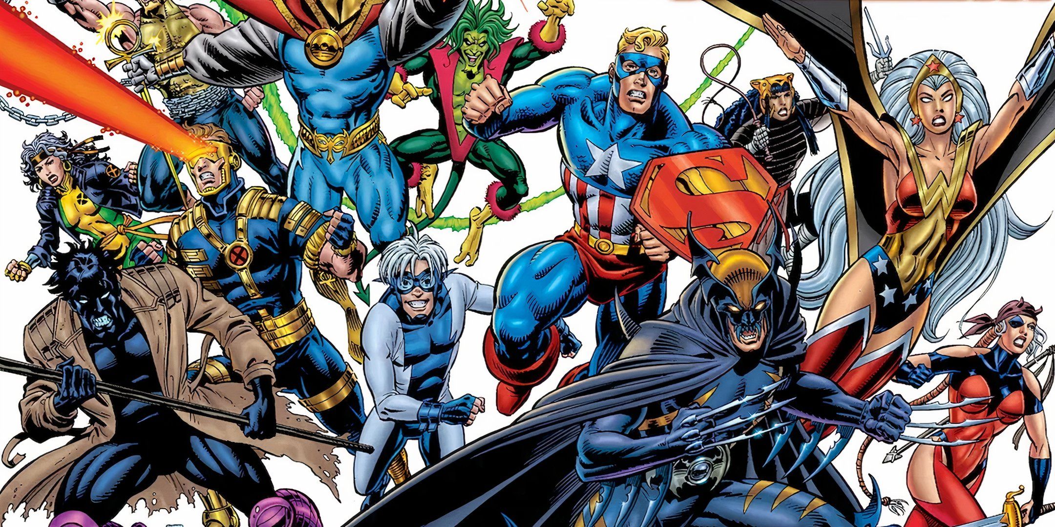 Heroes of Age de Amalgam Marvel and DC