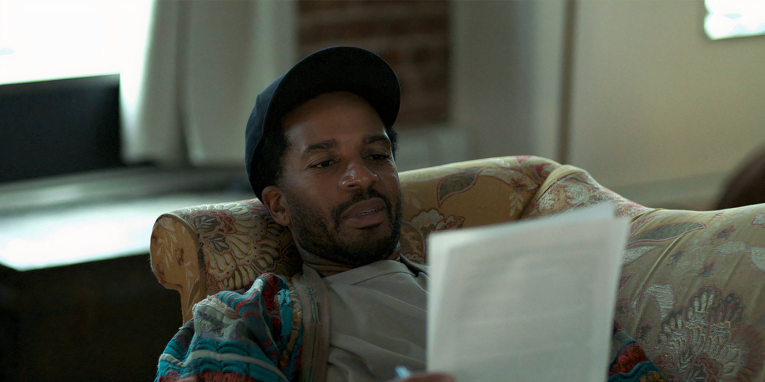 Andre Holland reads pages in Love Brooklyn