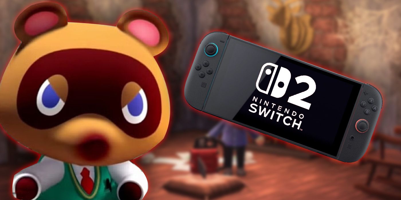 Angry character from Animal Crossing Switch2
