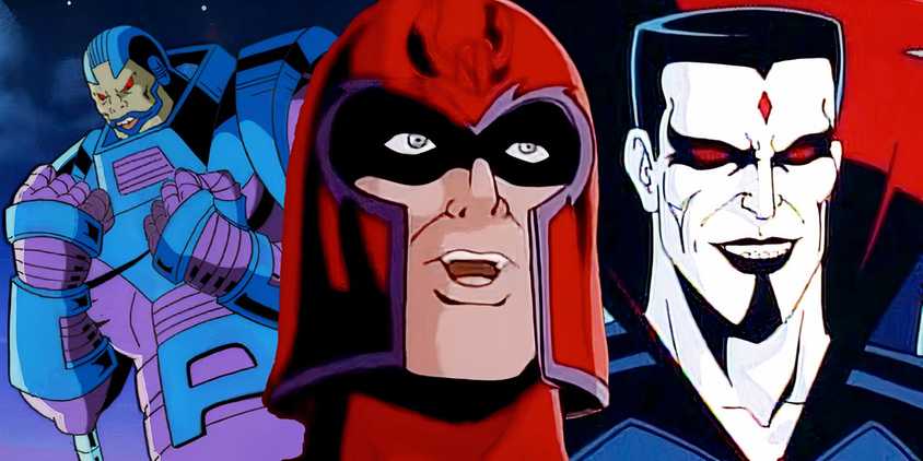 Apocalypse, Mister Sinister, and Magneto in X-Men the Animated Series