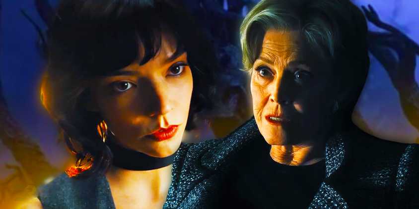 Anya Taylor-Joy and Sigourney Weaver in The Gorge