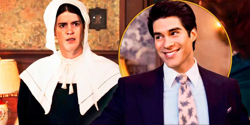 Asher Grodman and Mary Holland in Ghosts