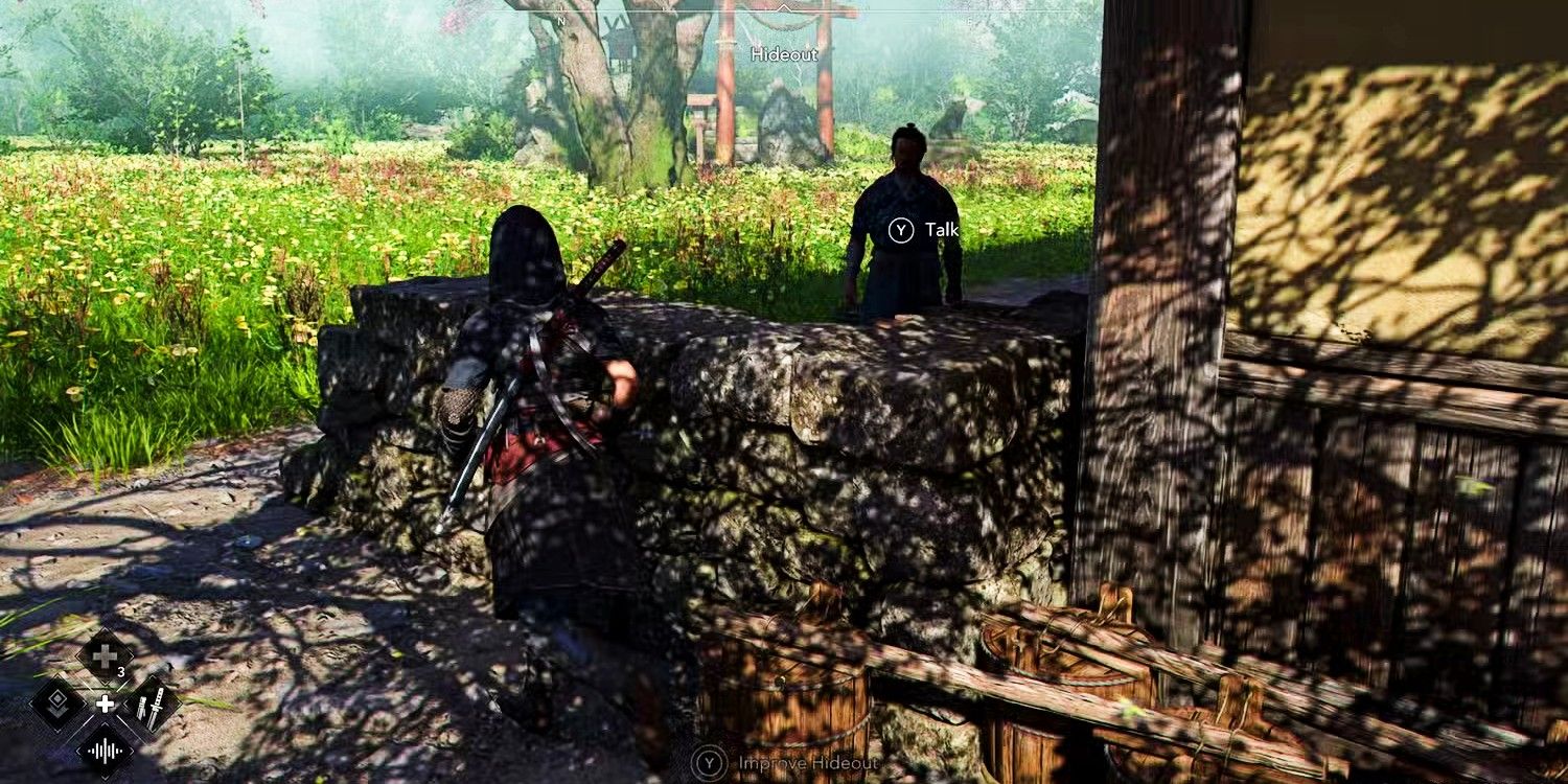 Assassins Creed Shadows Player Speaking To Ally.