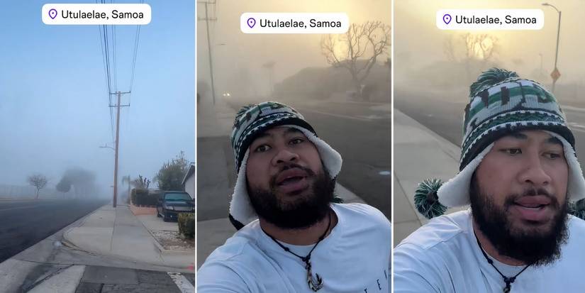 Asuelu Pulaa from 90 Day The Last Resort season 1 Instagram Story from Samoa