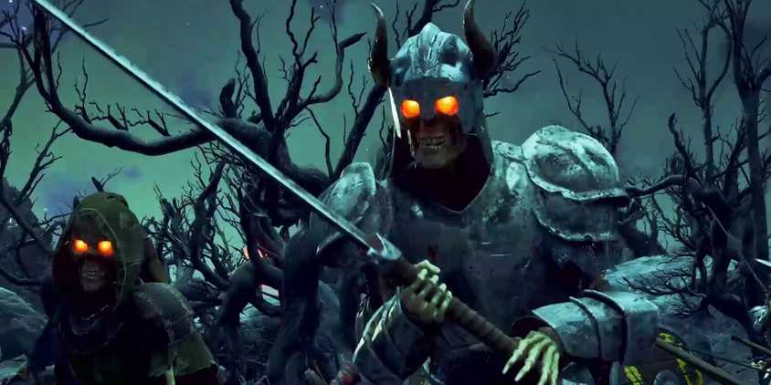 A group of Skeleton enemies from Avowed.