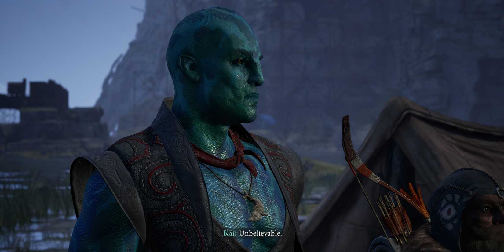 Avowed Kai saying Unbelievable during Dialogue