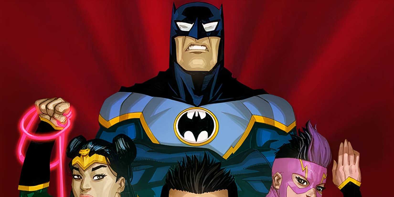 Bat-Man of China with League DC