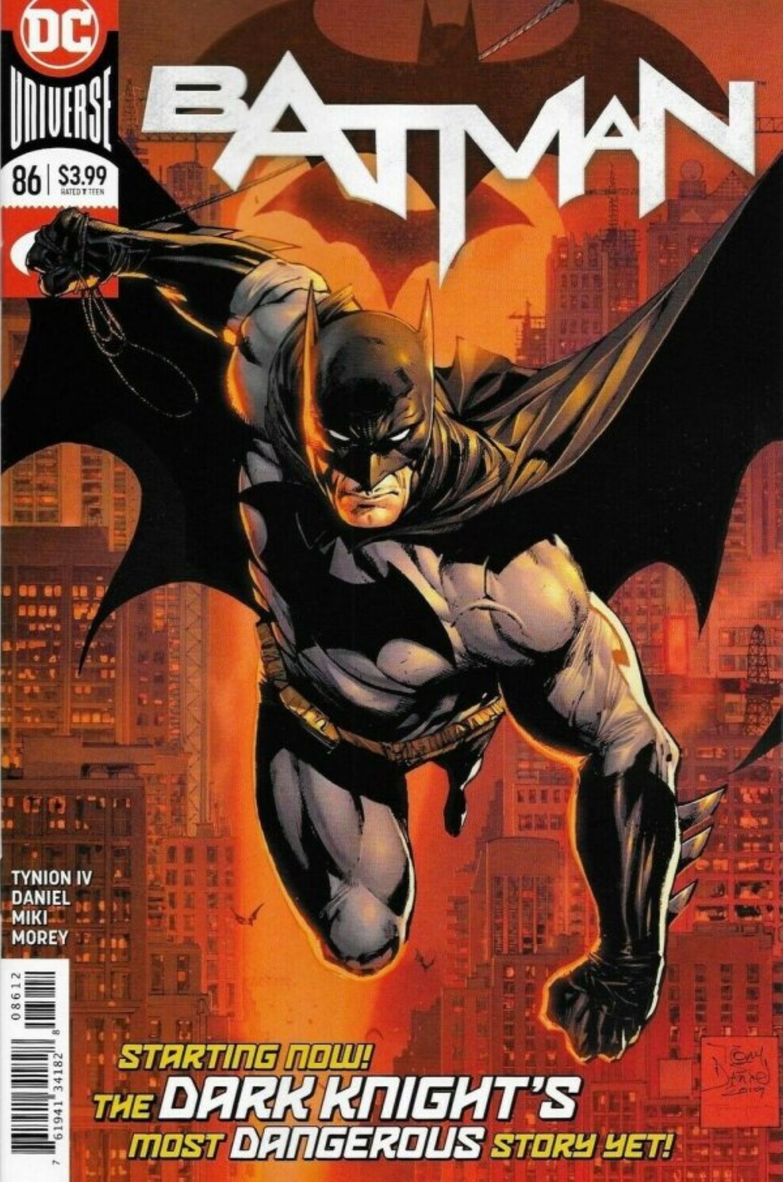 BAtman #86 2nd printing main cover