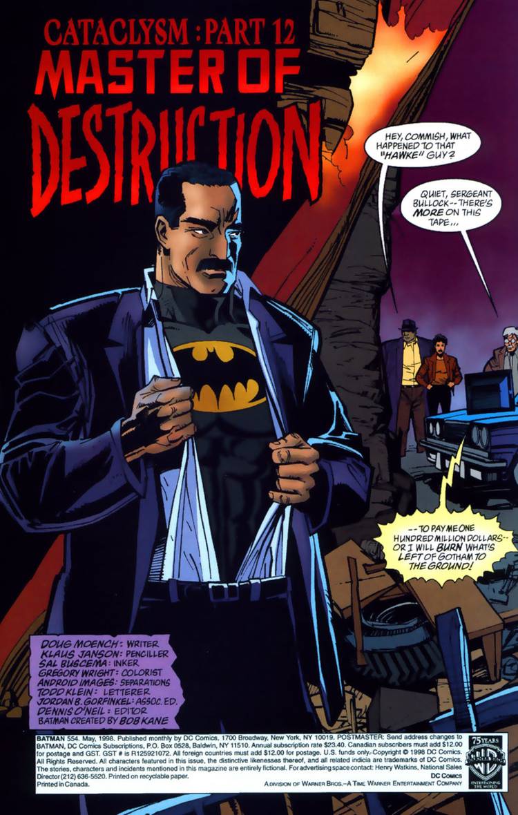 Batman Dressed Up As Ethan Hawke