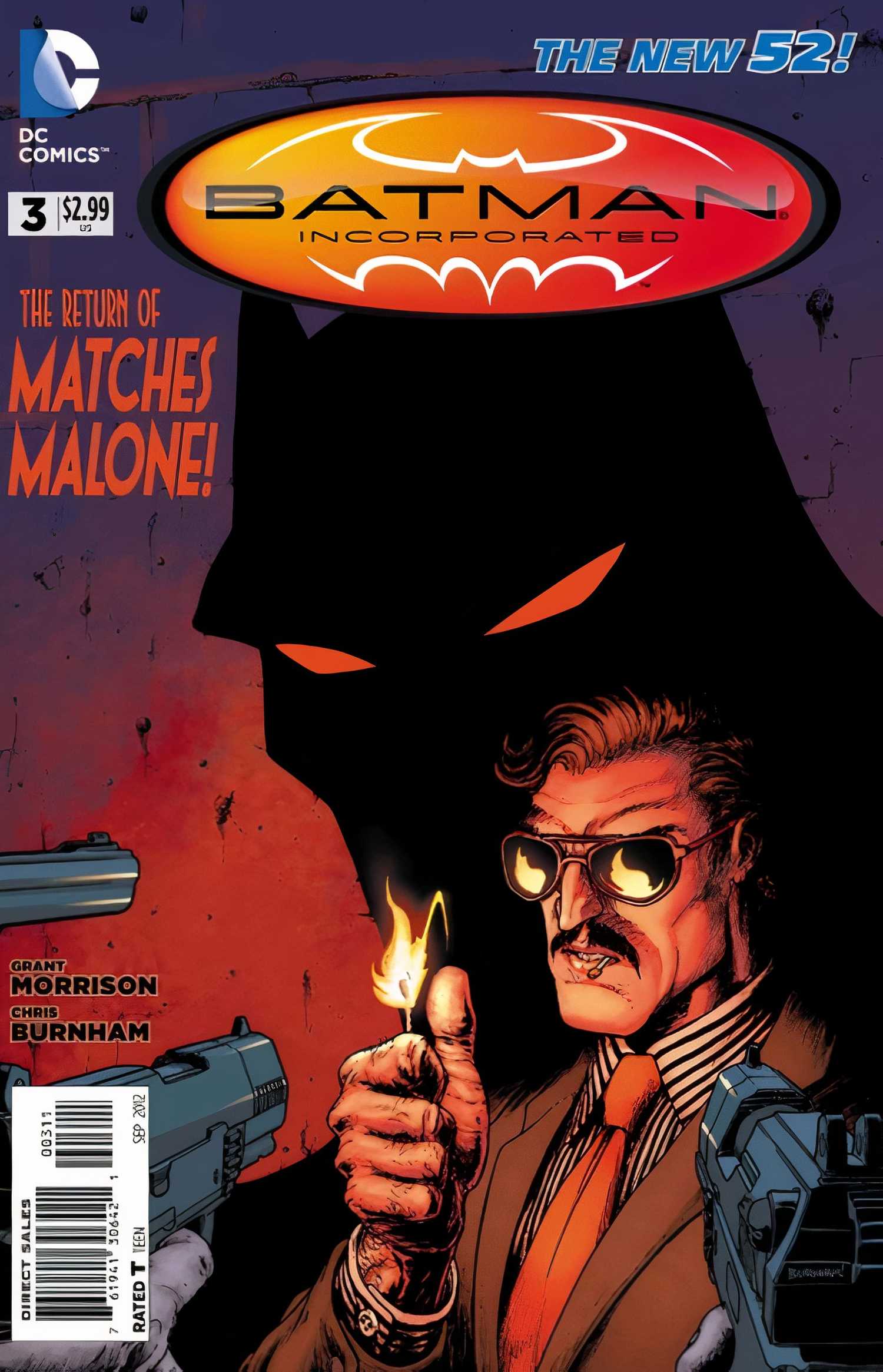 Batman Incorporated #3 Matches Malone