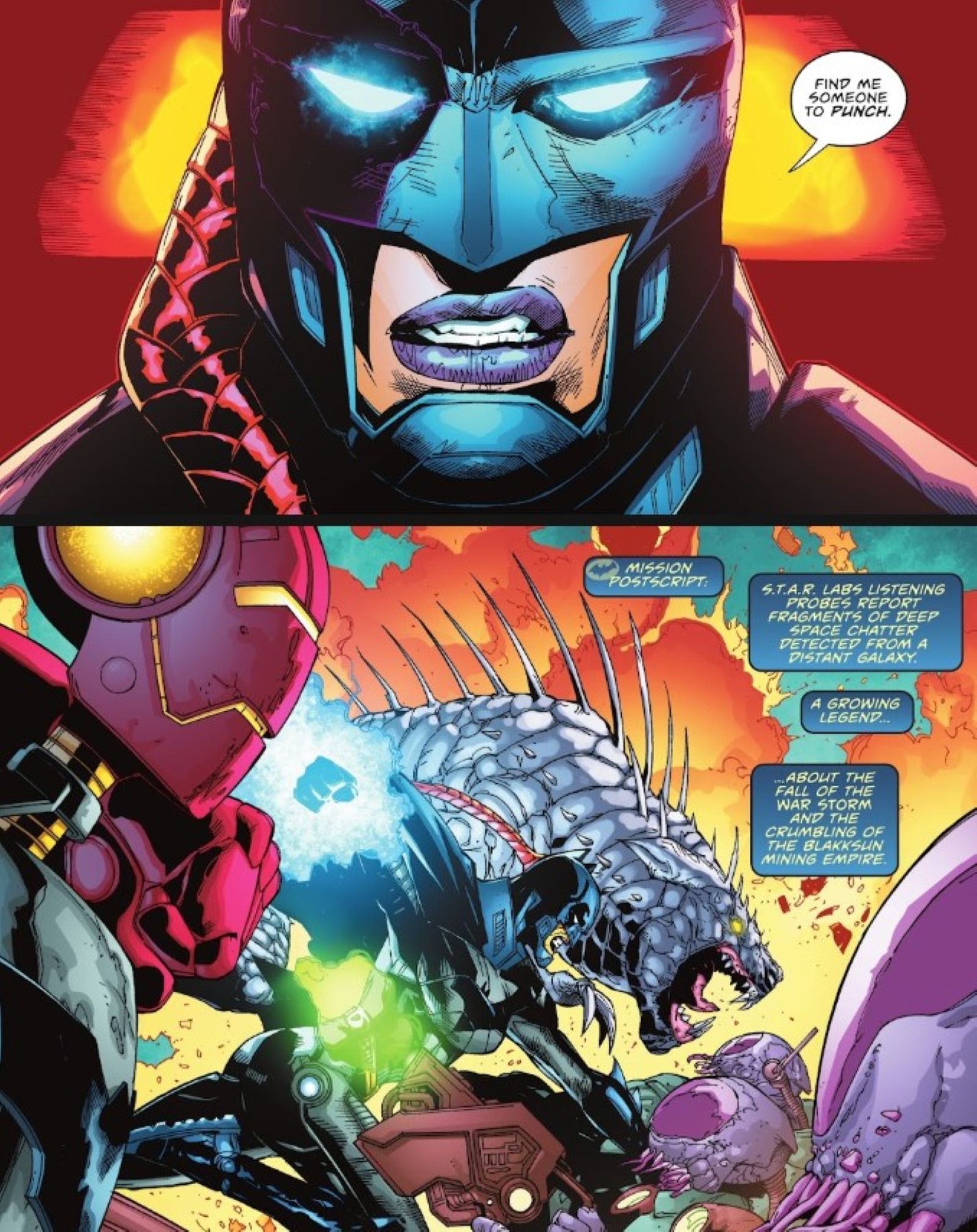 Batman Off-World #6 bat-family 2