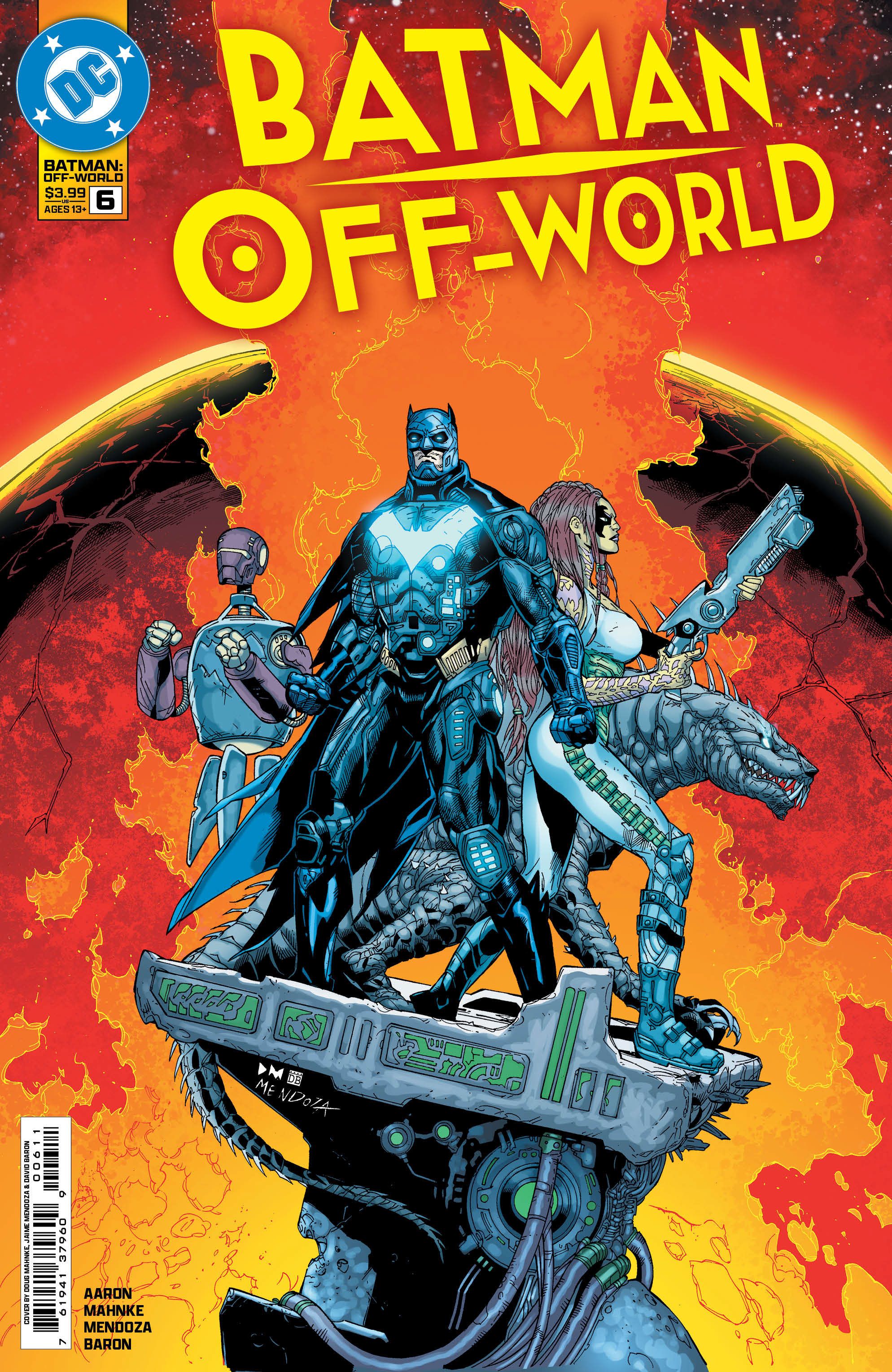 batman-off-world-6-cover-batman-ione-and-punchbot-stand-on-wreckage Batman está pronto para explorar o espaço? Acontece que DC acabou de abrir a porta para Bruce Wayne