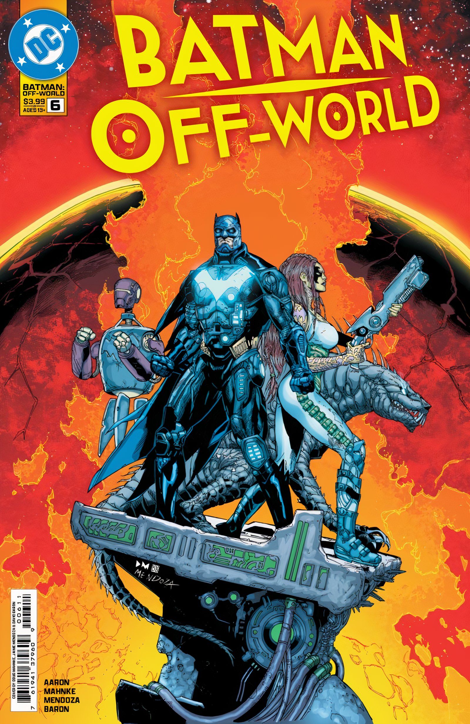 Batman Off-World #6 main cover