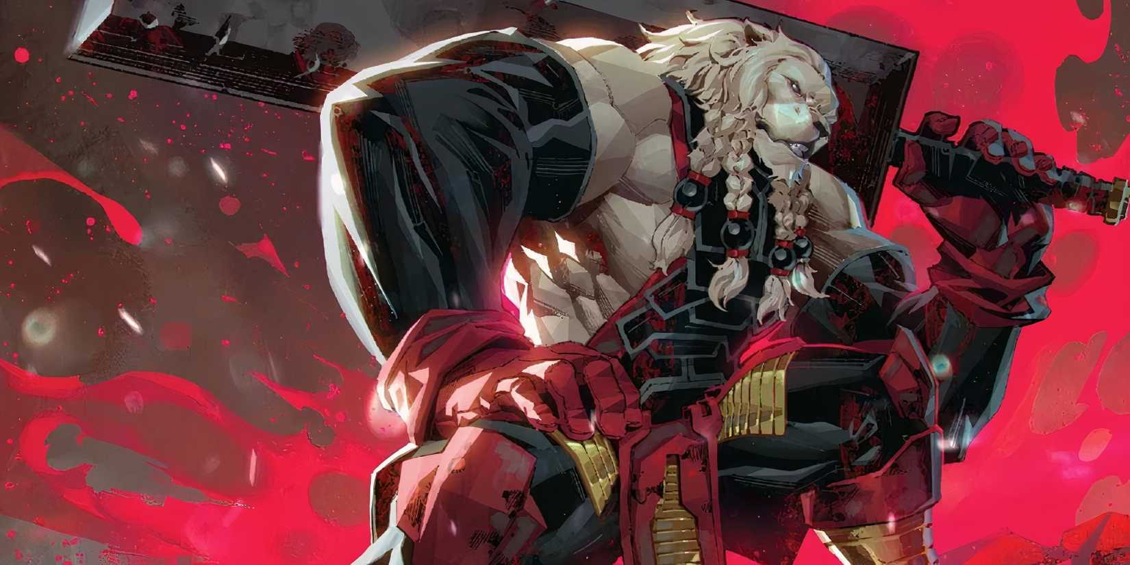 Battle Beast Wielding Sword Image