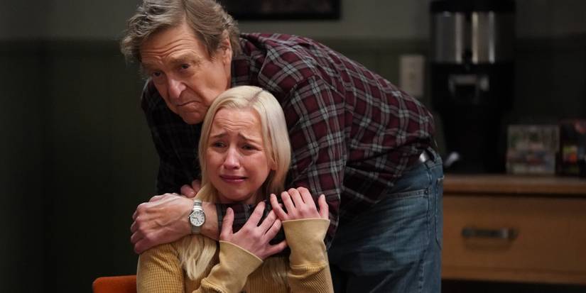 Becky and Dan in the Conners episode Cheating Revelations