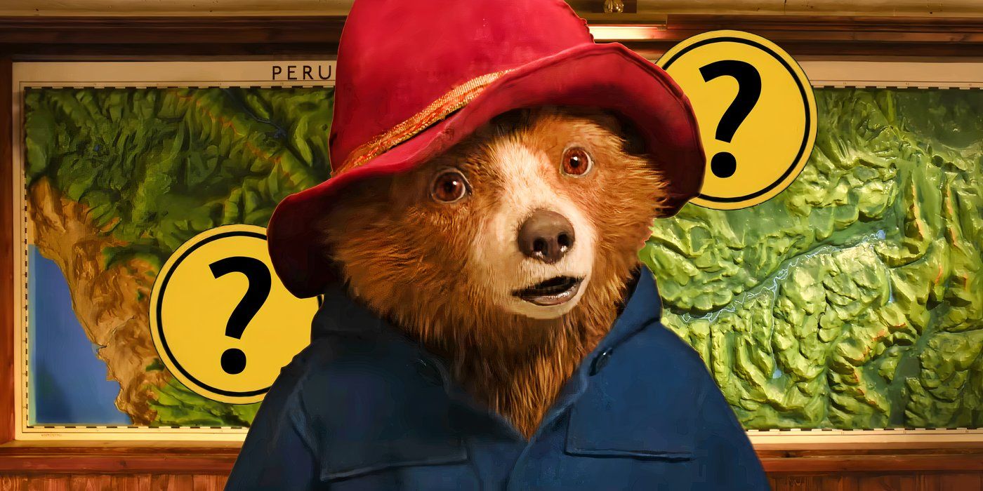 Ben Whishaw as Paddington against a Peruvian map and questionable CinemaScores custom image