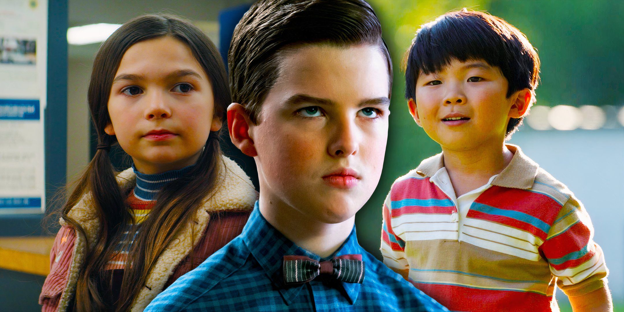 Blended image of Brooklynn Prince, Iain Armitage, and Alan Kim
