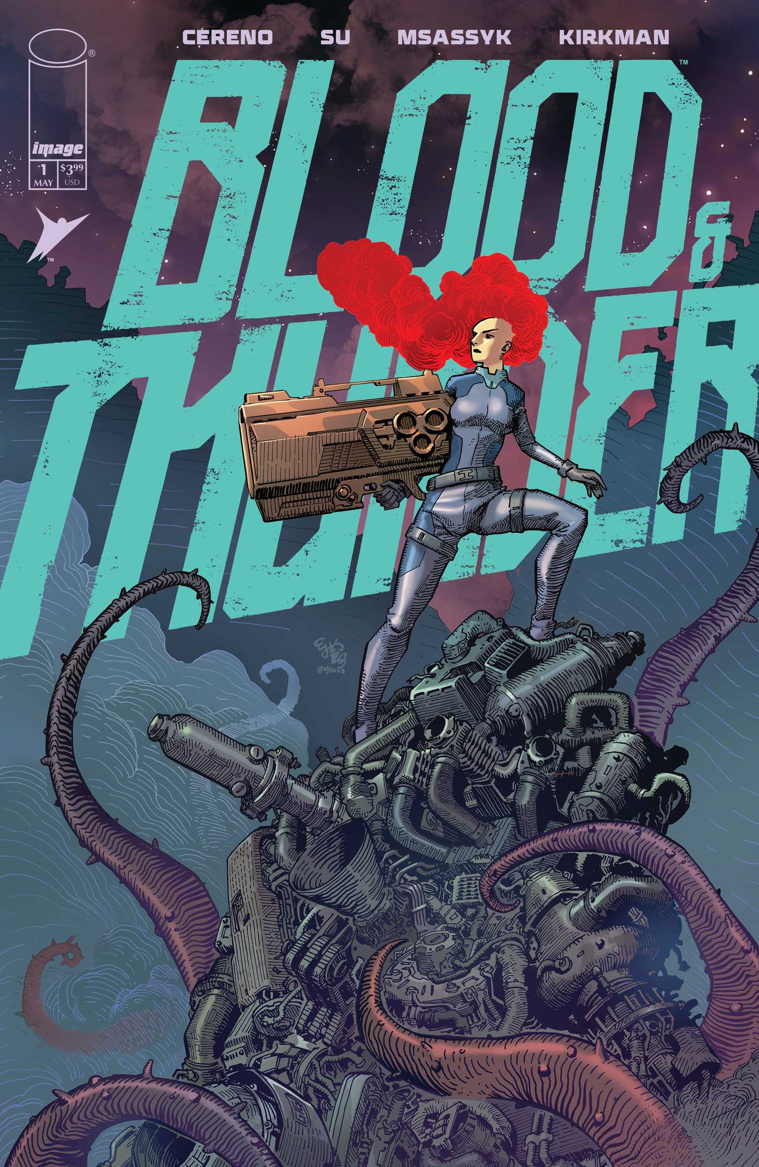 Blood & THunder #1 Cover A