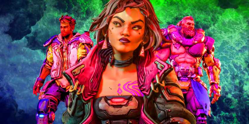 Borderlands 4 Vault Hunters with water