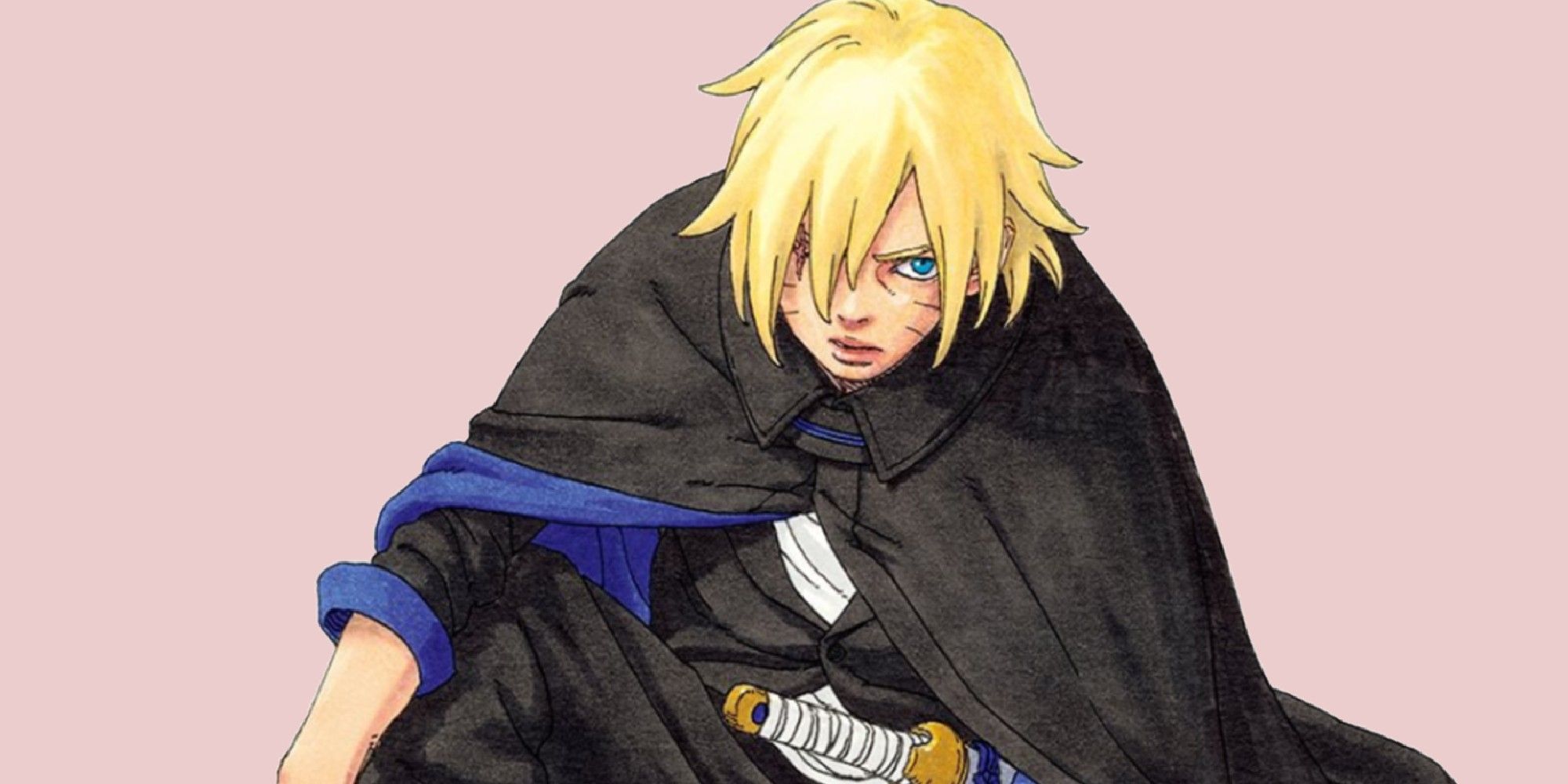 Boruto sitting down